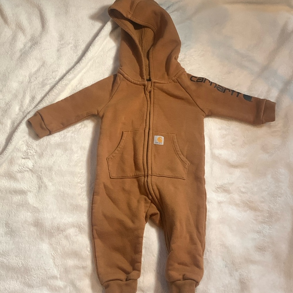 Baby Carhartt onesie